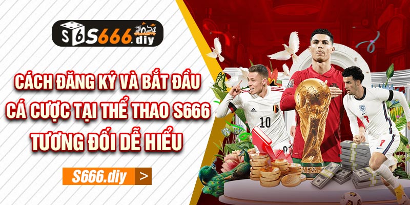 Cách đăng ký và bắt đầu cá cược tại thể thao S666 tương đối dễ hiểu